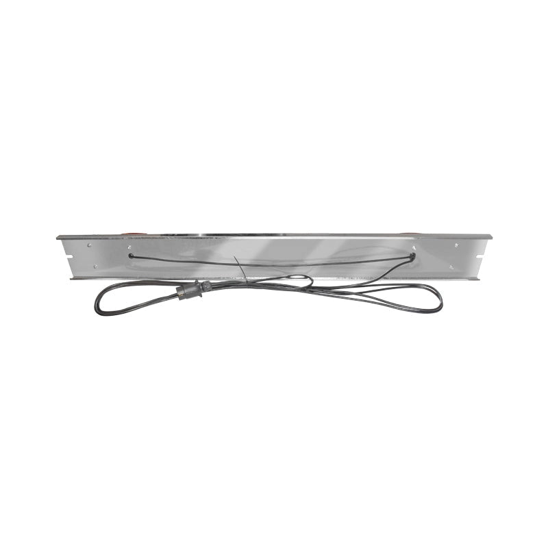 Gancio di traino da 1200 mm, 2 lampade, 2 triangoli riflettenti, cavo da 6 m e presa da 12 V a 7 pin