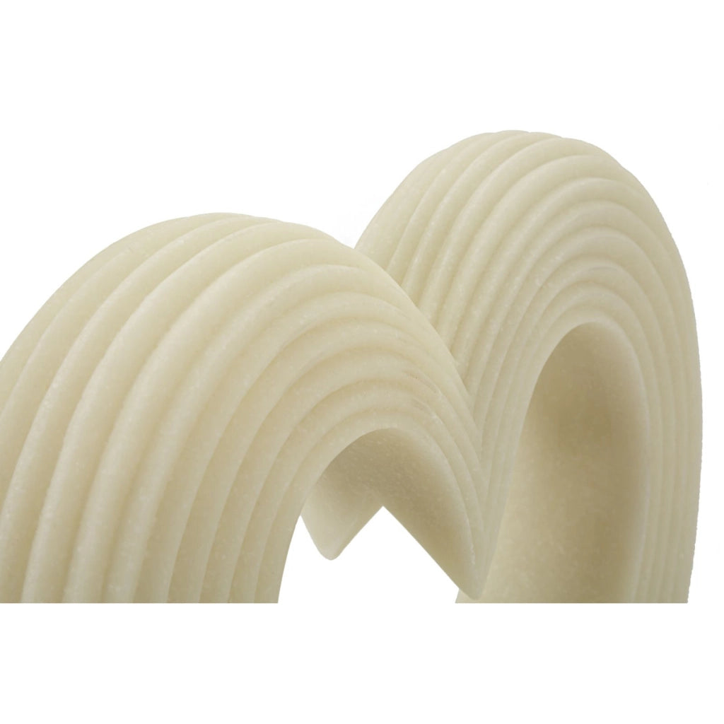 Scultura Cuore 12, Bianco, Poliresina, 30x7x26 cm