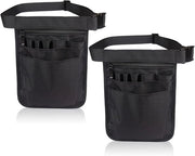 Set di Cinture di Spalla Premium per Dama e Uomo - 2 pezzi - Cinture di spalla utili per accessori di lavoro, cintura di alimentazione con cinturino regolabile - Cestino di servizio con cassetto di strumenti - Cestino di stoccaggio con design elegante