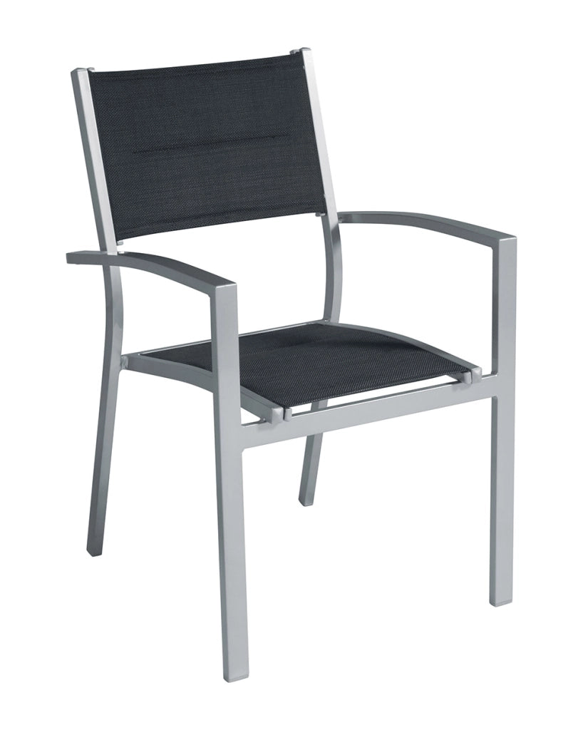 Sedia Amalfi in alluminio Greenwood