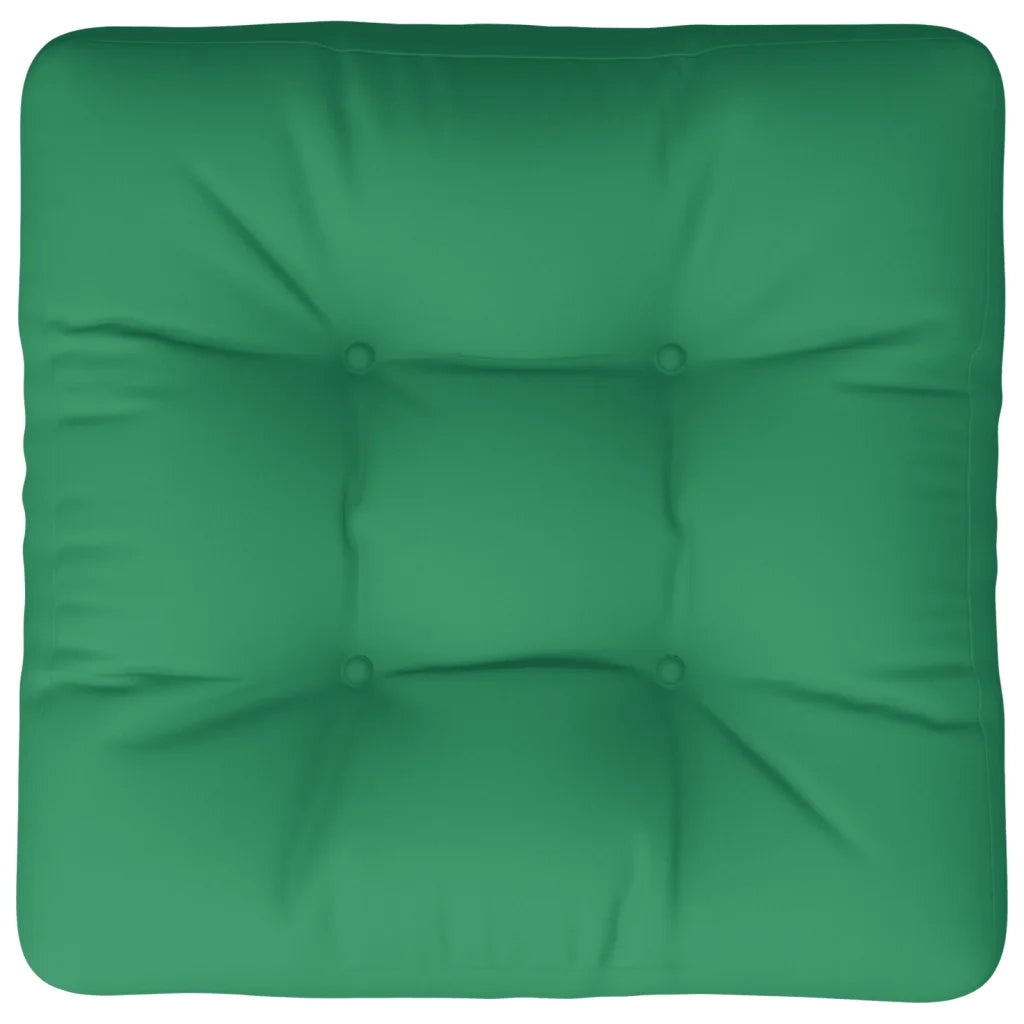 Cuscino per Pallet Verde in Tessuto