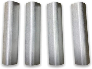 Finali angolari per zoccolo da cucina pezzi 4 H 15 INOX