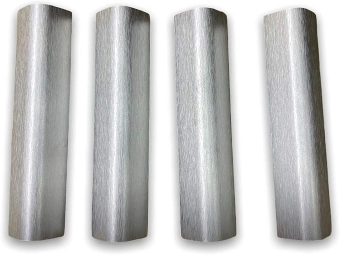 Finali angolari per zoccolo da cucina pezzi 4 H 15 INOX