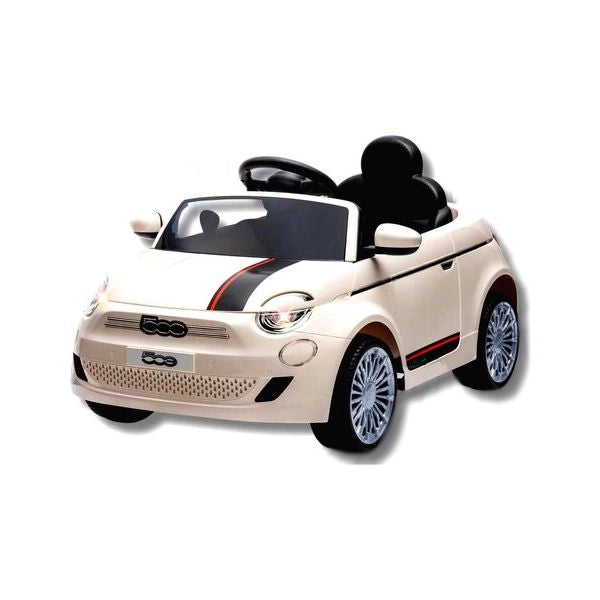 Auto elettrica biemme bcs 1137 b fiat 500 12v r c bianco