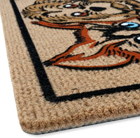 Zerbino Ingresso Antiscivolo Asciugapassi Entrata Assorbente Rettangolare 40X70 cm Dis.F