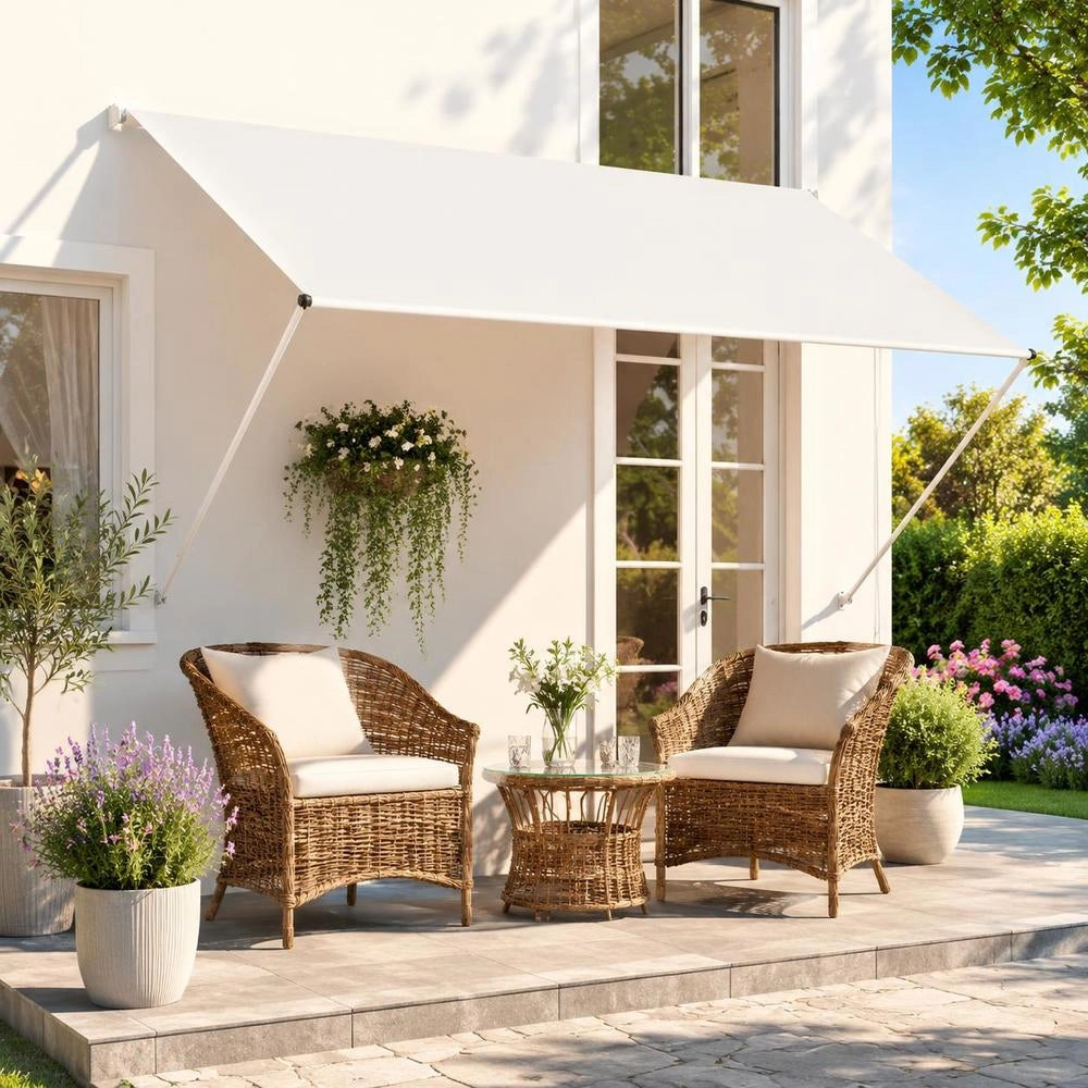 Retractable Awning 250x150 Cm Cream