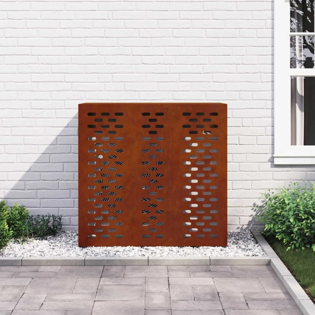 Copertura per condizionatore d'aria Ruggine 110 x 50 x 105 cm 865917
