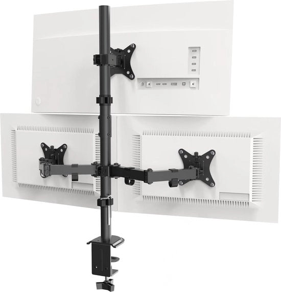 Sostegno per Laptop con Braccio per Monitor - 3 Schermi Supportati