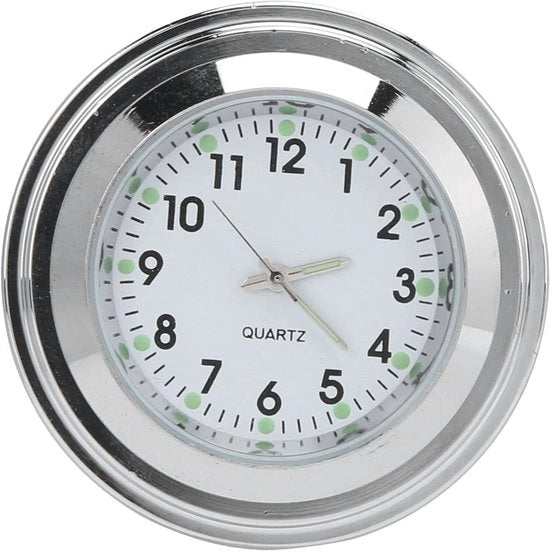 Orologio di Accensione per Motocicletta - Impermeabile - Piastra di Indicazione Illuminata - Montaggio Universale - 7/8in-1in Sterzo - Precisione di Accensione - Resistente a Scosse
