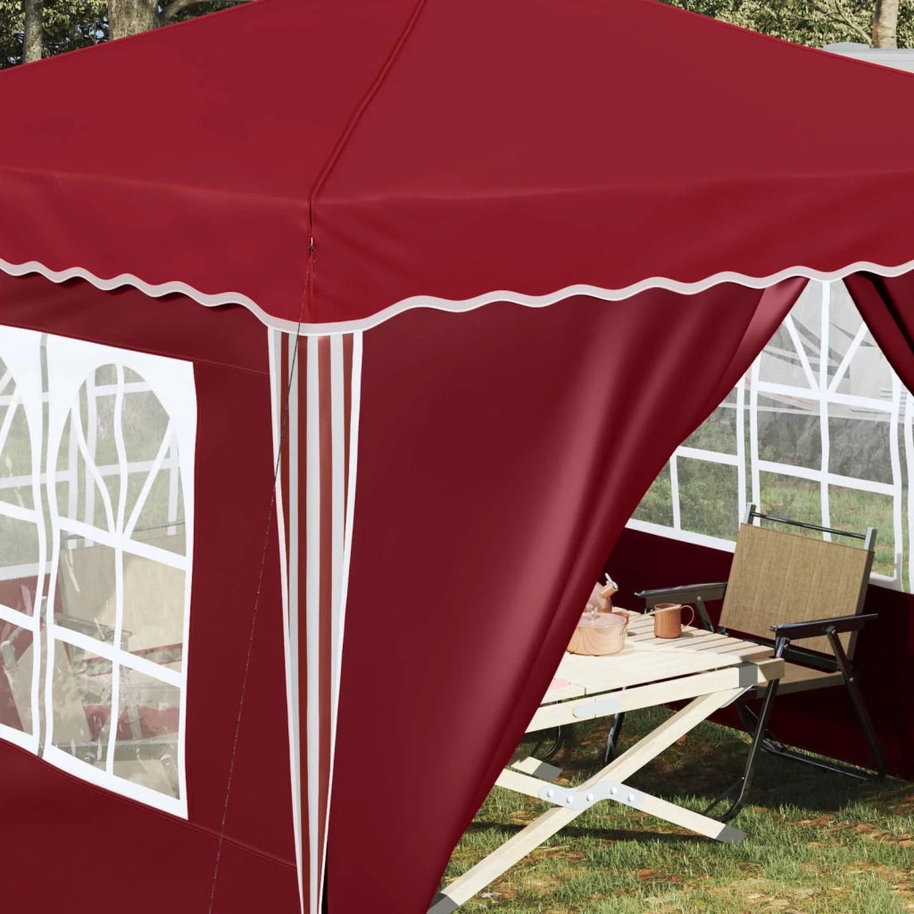 Tenda per feste a pop-up-Gazebo Borgogna 288 x 288 x 245 cm 116515