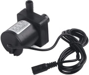 Mini pomp acqua silenziosa - 12V 18W - alta pressione 5m - per acquario e fontana esterna - formato compatto