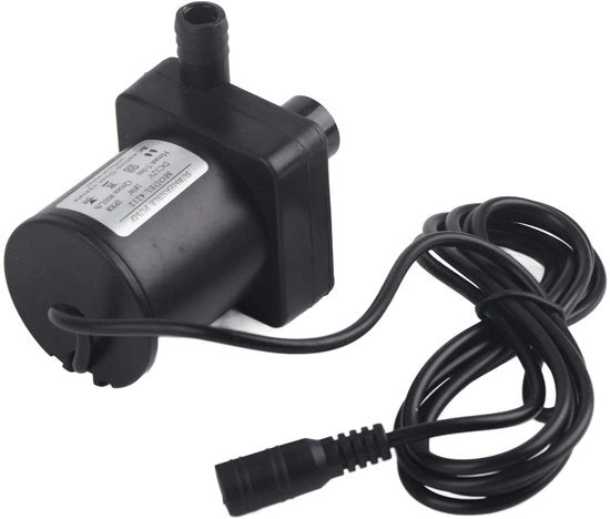 Mini pomp acqua silenziosa - 12V 18W - alta pressione 5m - per acquario e fontana esterna - formato compatto