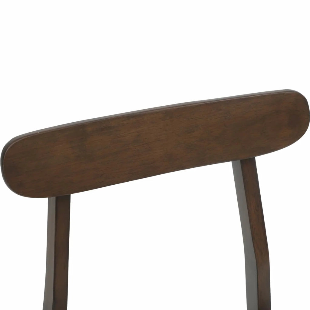 Sedia da pranzo 2 pcs Marrone Scuro e Chiaro