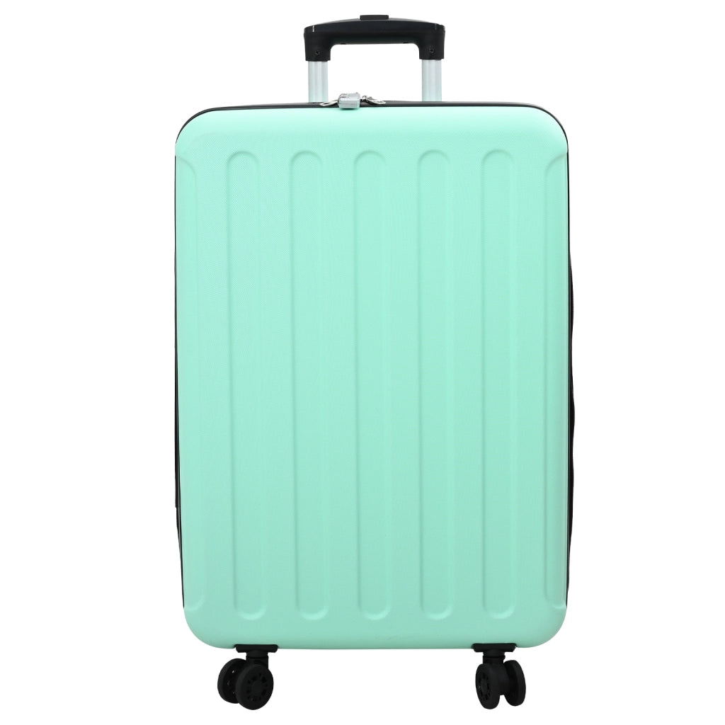 Valigia Pieghevole Guscio Duro 24'' Verde Menta 43x27x66 cm ABS