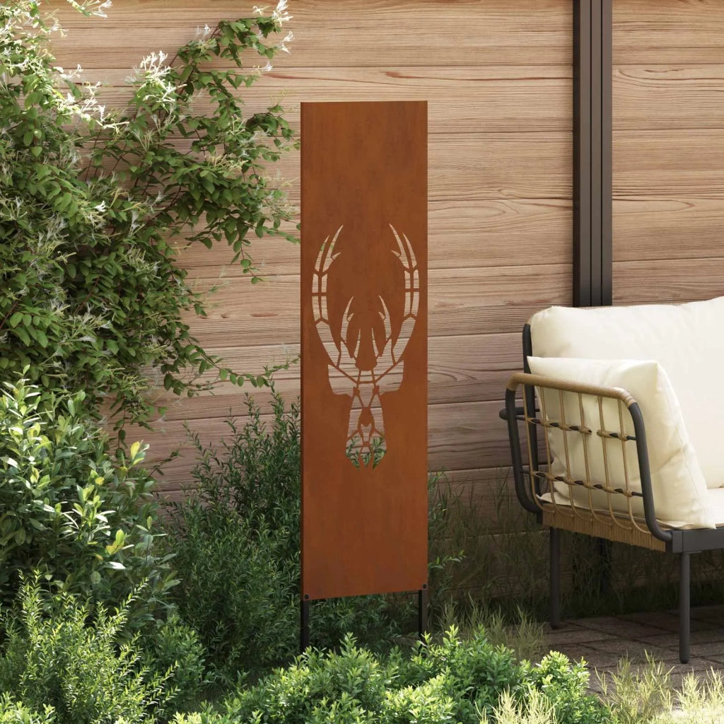 Schermo per privacy in giardino Ruggine 32 x 140 cm CFW9404247
