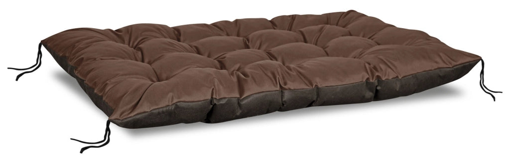 AIO FACTORY Cuscino da giardino impermeabile marrone 120x80 cm per panca in pallet