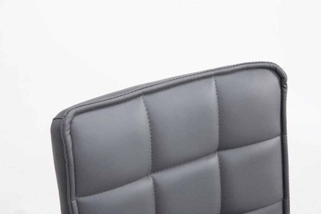 Sedia da pranzo Peking V2 in similpelle grigio