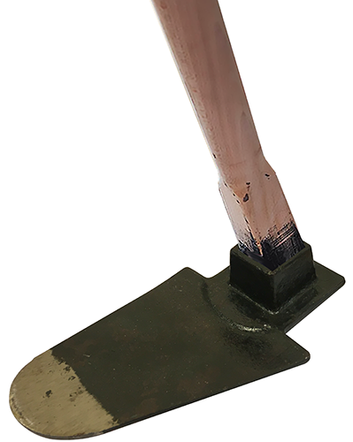 Zappa tipo puglia tonda piccola orsatti 092 c/manico cm 13x9