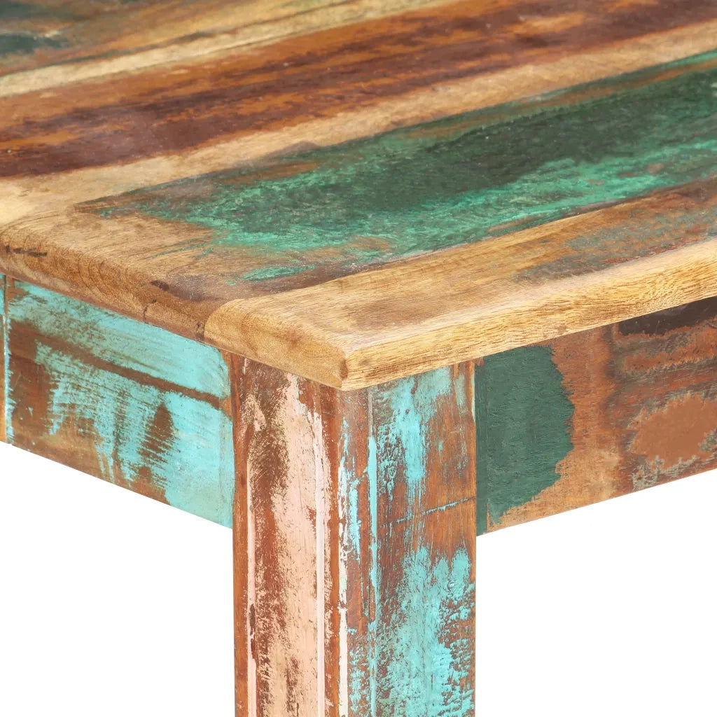 Tavolo da Pranzo in Legno Massello di Recupero 160x80x76 cm cod mxl 58539