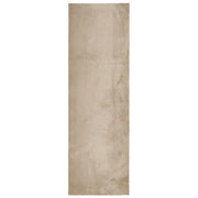 Tappeto del soggiorno | Tappeto a Pelo Corto HUARTE Morbido e Lavabile Sabbia 80x250 cm