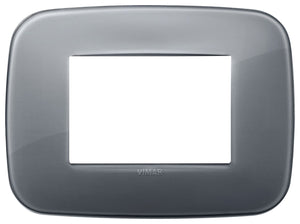 VIMAR Placca Round 3M Reflex grigio fumè - 19683.61