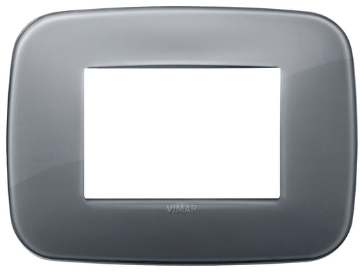 VIMAR Placca Round 3M Reflex grigio fumè - 19683.61
