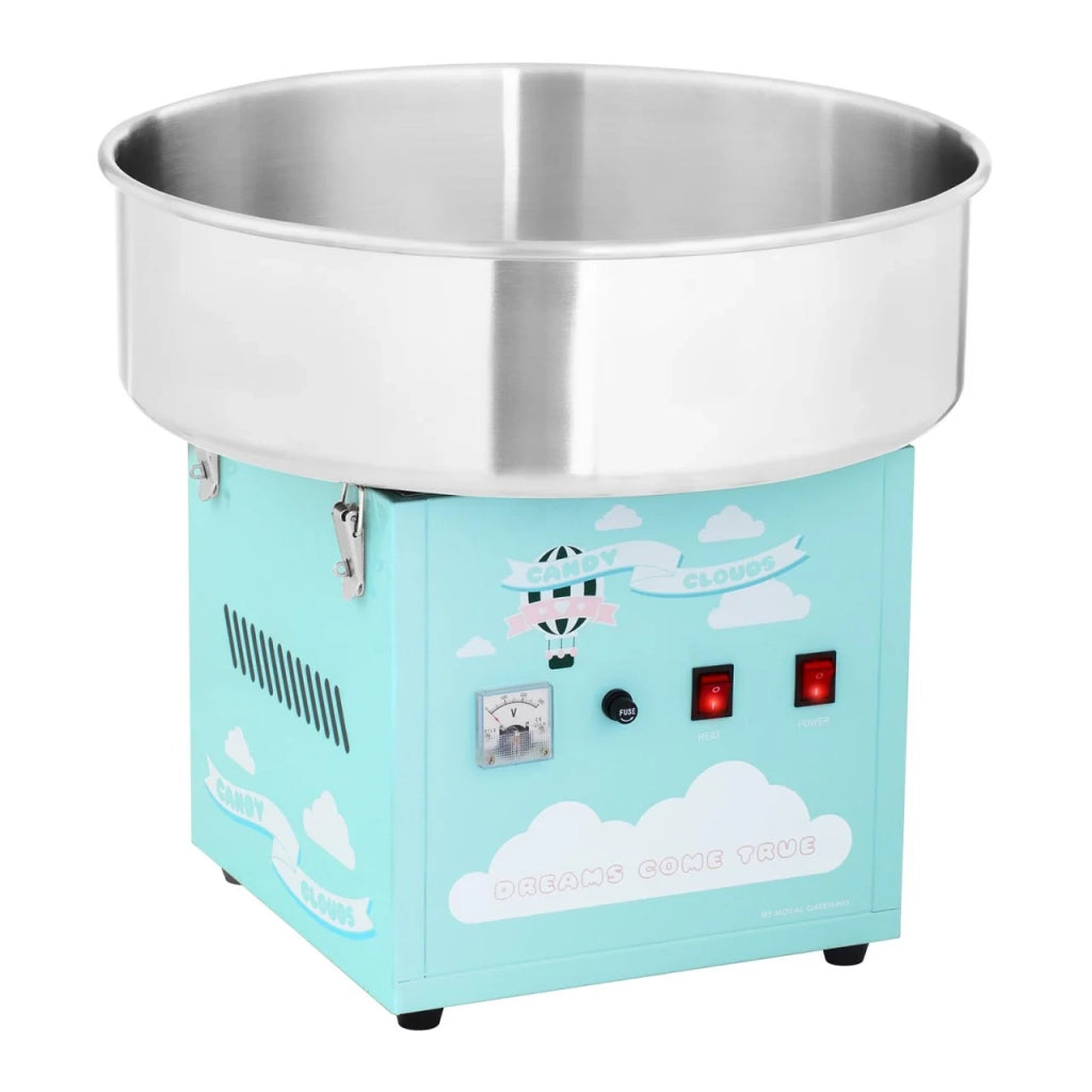 Macchina per lo zucchero filato 52 cm 1.200 watt turchese 14_0002269