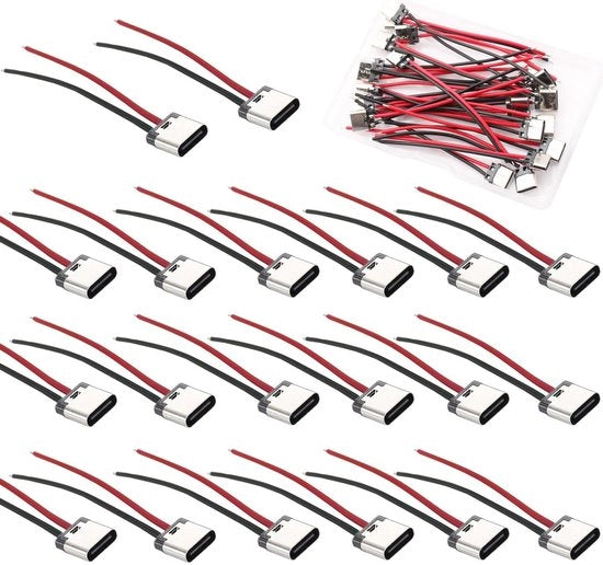 Solderare la connessione USB-C con cavo a 2 conduttori - Cassa di installazione per progetto di PCB - Fai da te
