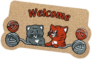 Zerbino Ingresso Antiscivolo Asciugapassi Entrata Assorbente Rettangolare 40X70 cm Dis.A