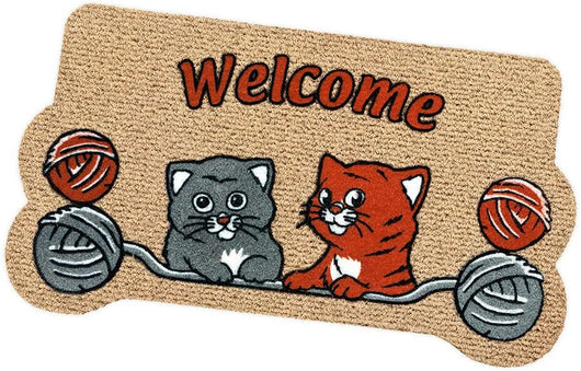 Zerbino Ingresso Antiscivolo Asciugapassi Entrata Assorbente Rettangolare 40X70 cm Dis.A