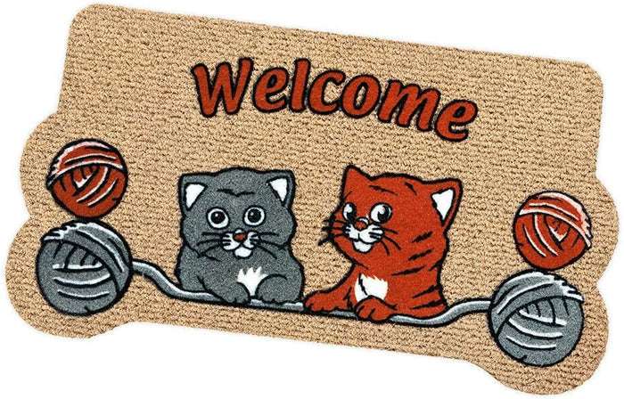 Zerbino Ingresso Antiscivolo Asciugapassi Entrata Assorbente Rettangolare 40X70 cm Dis.A