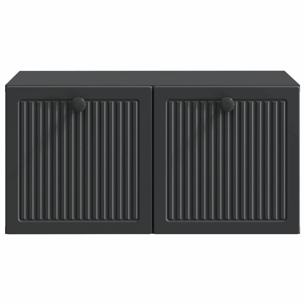Mobile Porta TV da Muro Nero 59,5 x 41 x 30 cm 897996