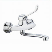 Trade Shop - Miscelatore Rubinetto Lavello Cucina Vasca Muro Parete Monocomando Clinica 69207 -