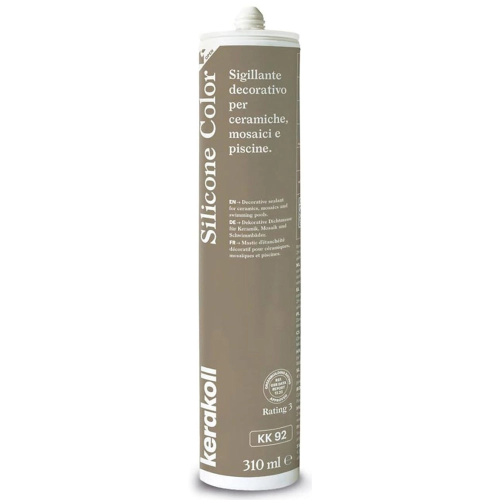 Silicone sigillante decorativo piastrelle mosaici giunture fughe colorato 310ml *** colore- kk 92, confezione 1