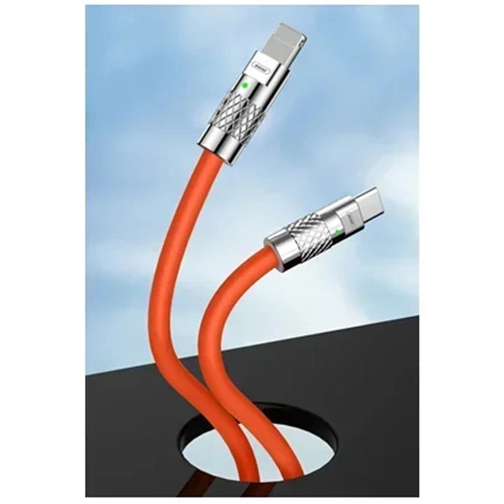 Trade Shop - Cavo Per Trasferimento Dati Ricarica Rapida Q-sj980 Da Type-c A Lightning 30w Da 1 Mt -
