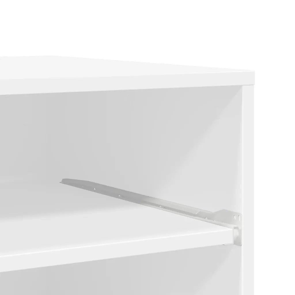 Supporto per Stampante con Ruote Bianco 60x48x74 cm