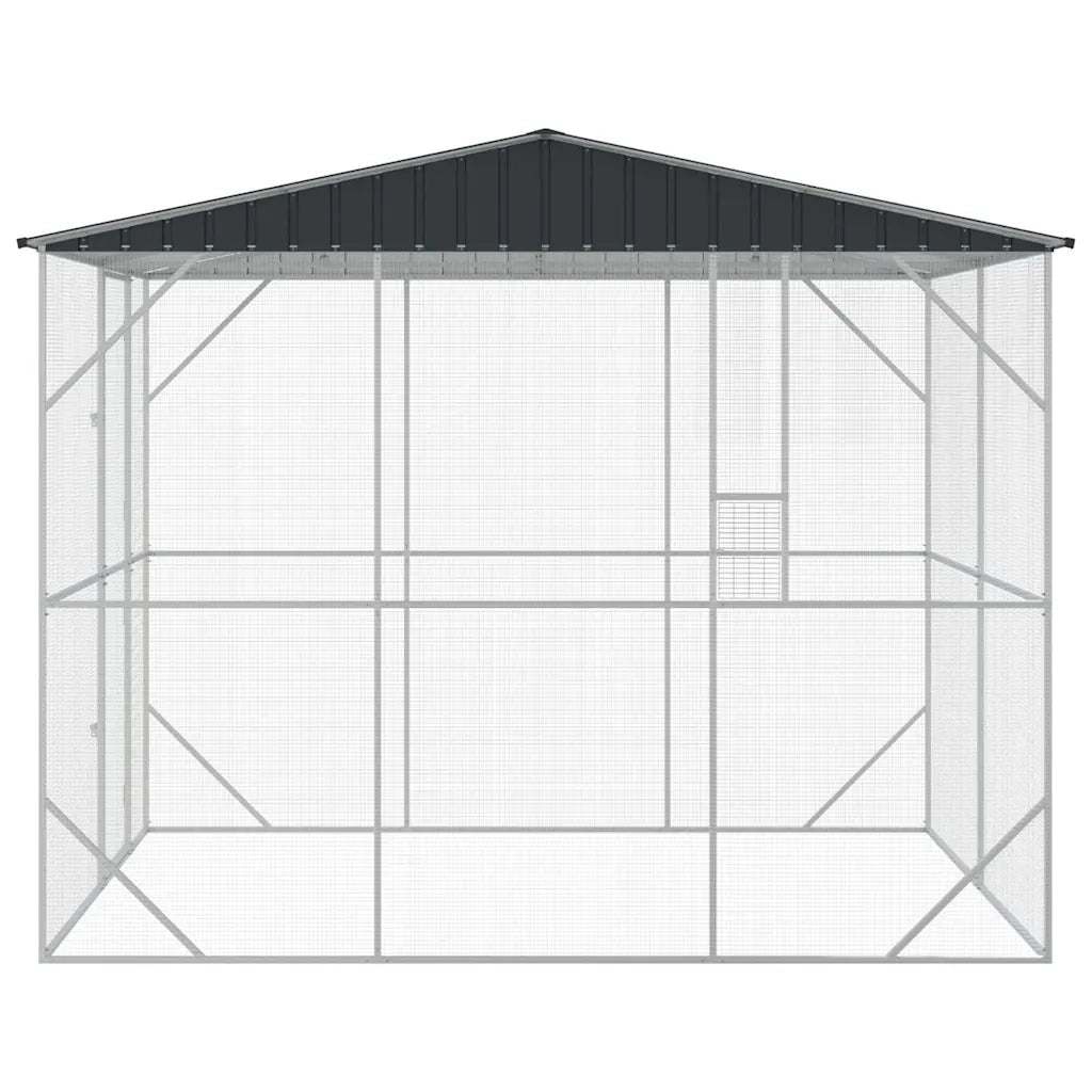 Gabbia per uccelli Antracite 227 x 310 x 247 cm Acciaio zincato 3325160