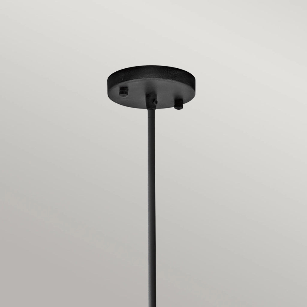 Lampada a sospensione Kichler Fracture zinco E27 Ø35