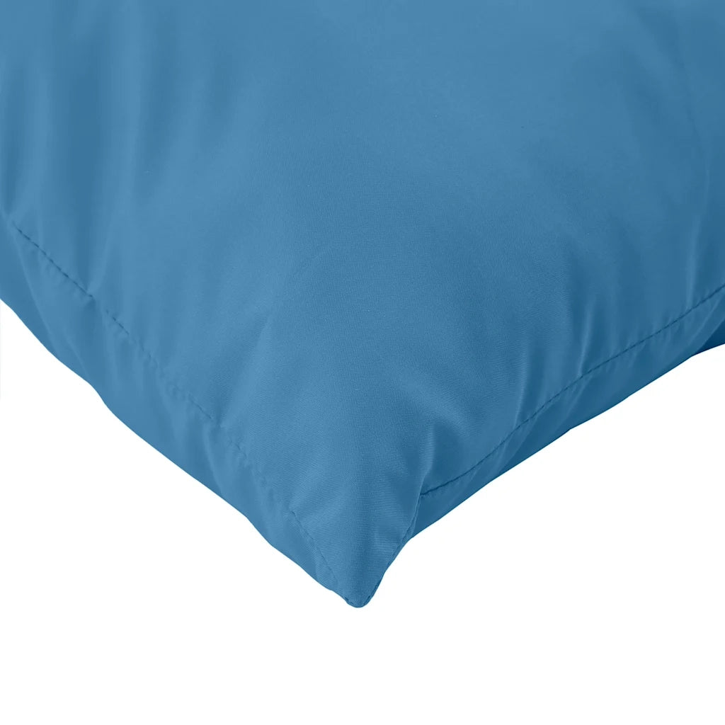 Cuscini per Pallet 2 pz Blu MÃ©lange in Tessuto