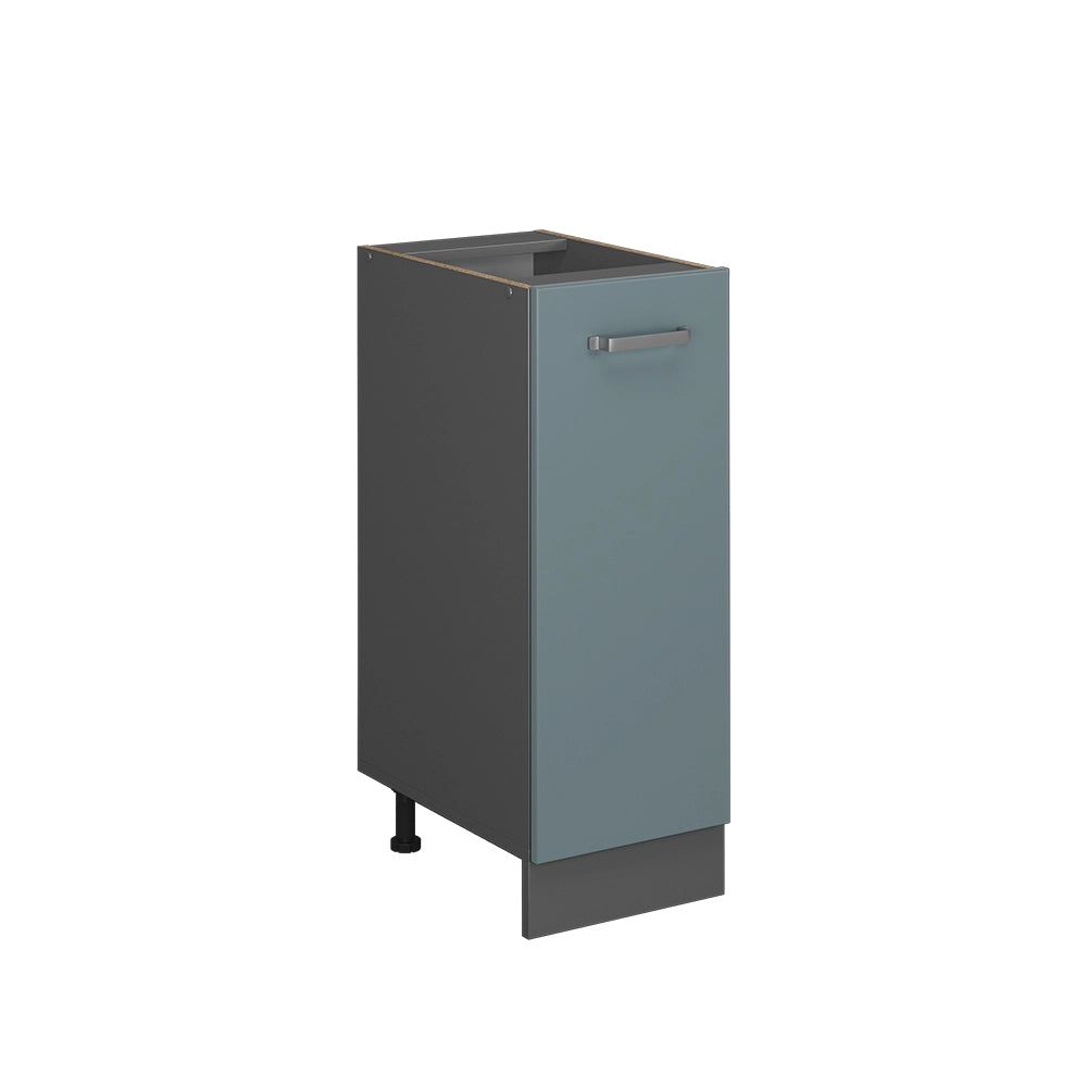 Armadio cucina dispensa alto R-Line Grigio-blu/Antracite 30 cm senza piano di lavoro Vicco