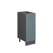 Armadio cucina dispensa alto R-Line Grigio-blu/Antracite 30 cm senza piano di lavoro Vicco