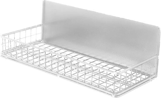 Rack di conservazione magnetico - rack per spezie per frigorifero e parete - foglio di plastica bianca Rack di conservazione