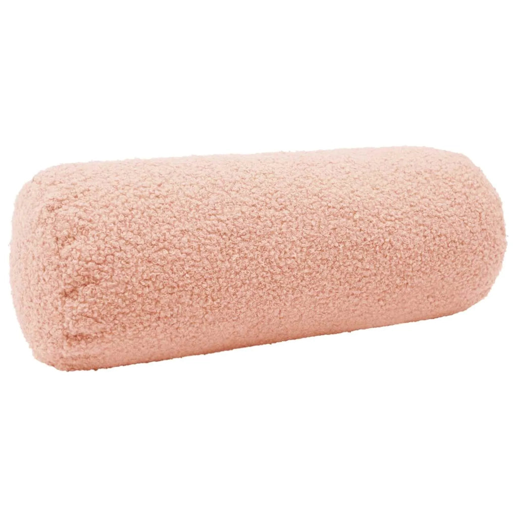 Federa 2 pcs HEERLEN Rosa Ø 15 x 40 cm Bouclé 923269