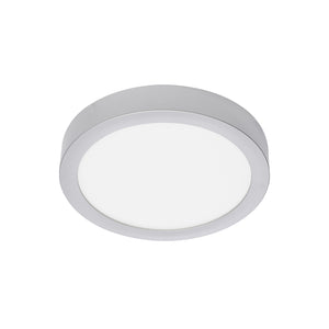 Plafoniera Contemporanea Fire Metallo Cromo Led Integrato 16,5W 3000K