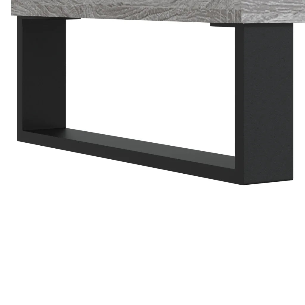 Mobile Porta TV Grigio Sonoma 150x30x50 cm in Legno Multistrato 829122