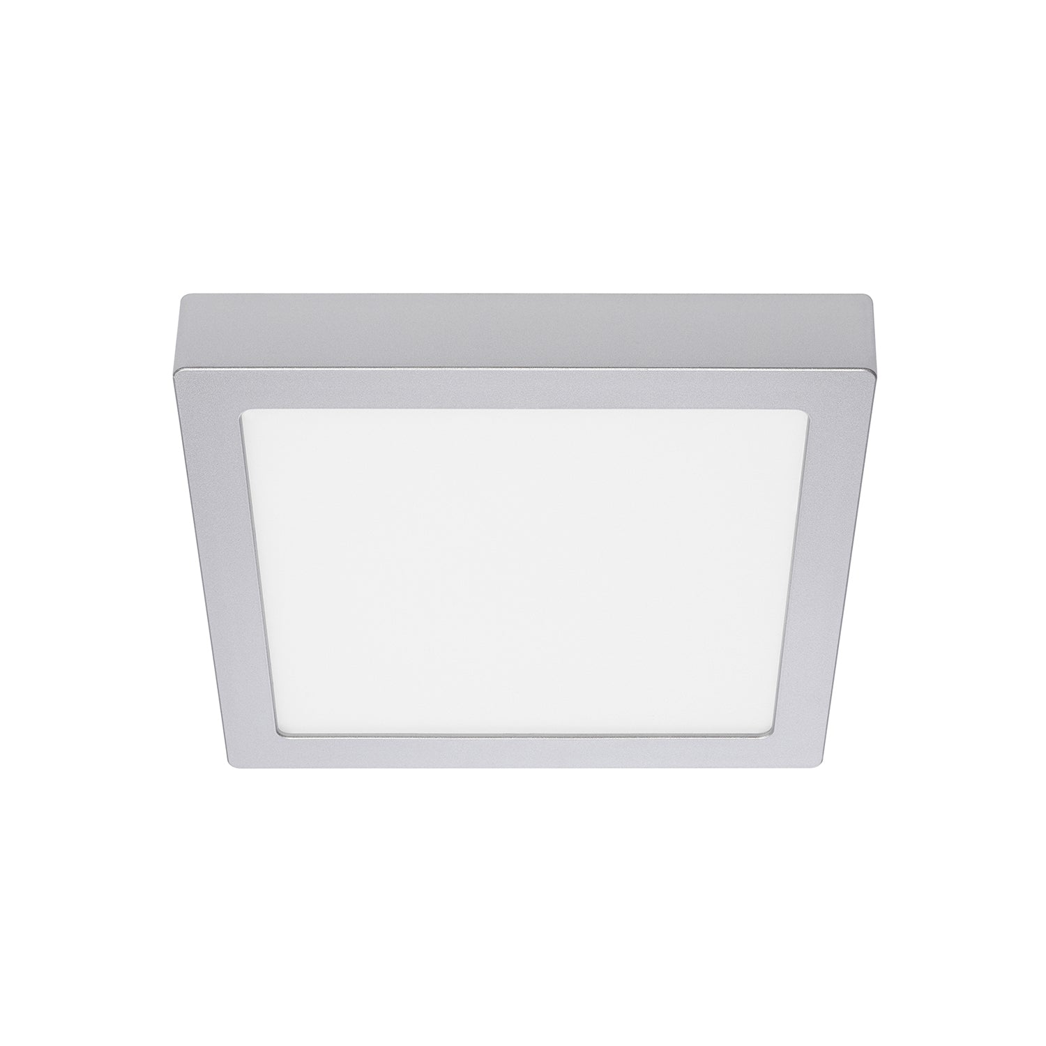Plafoniera Contemporanea Fire Metallo Cromo Led Integrato 16W 3000K