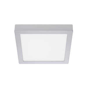 Plafoniera Contemporanea Fire Metallo Cromo Led Integrato 16W 4000K
