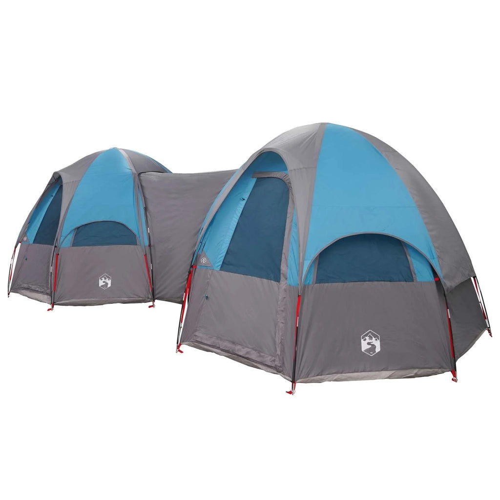 Tenda familiare con telo da pioggia resistente all'acqua Blu 42042243