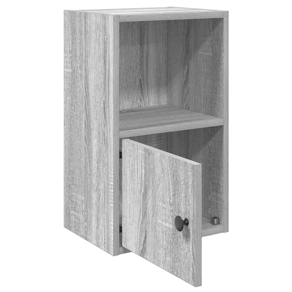 Libreria Grigio Sonoma 31x24x52 cm in Legno Multistrato 860324