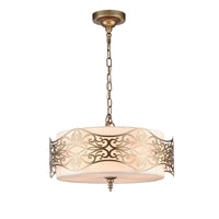 Lampada pendente House in Metallo Burgeon Bronzo